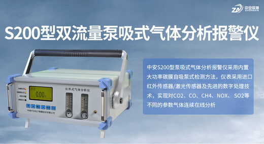 S200 的采样方式是什么？泵吸式有什么优势？