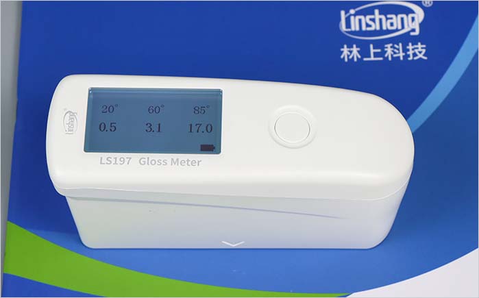 三角度光泽度仪测量纸张