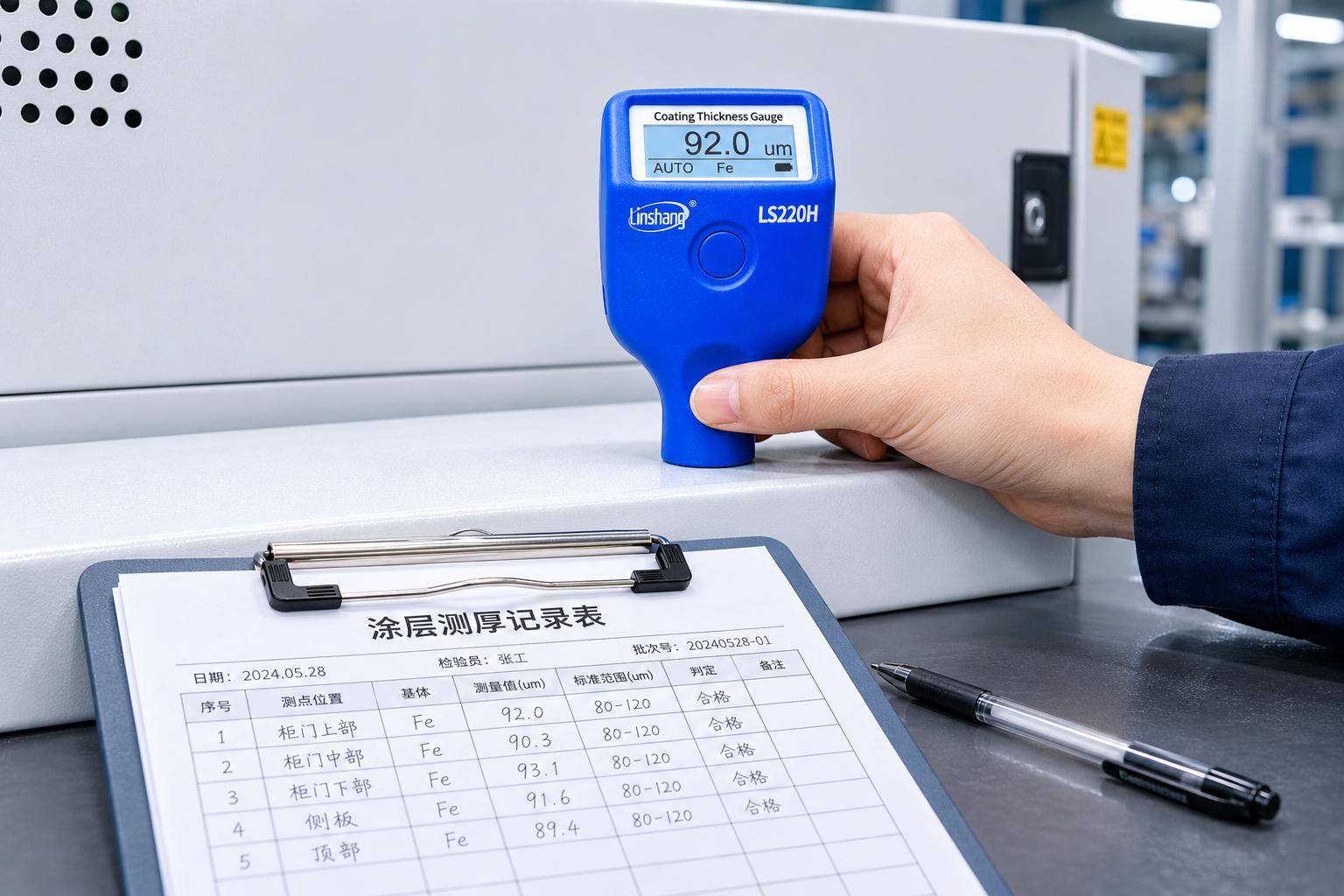 机械设备喷涂层厚度复核 机械设备喷涂层厚度复核