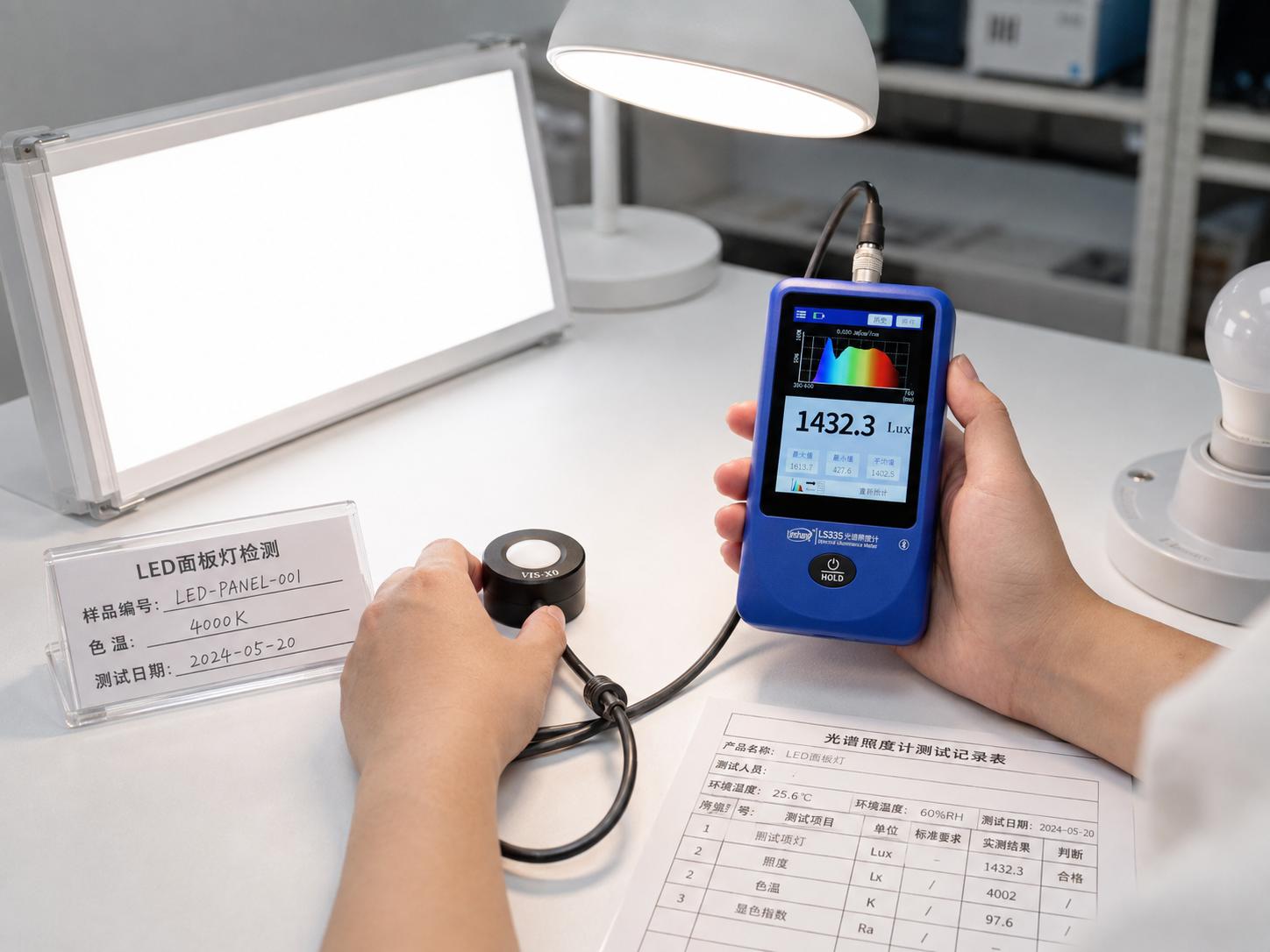 LED灯具多参数照明检测 LED灯具多参数照明检测