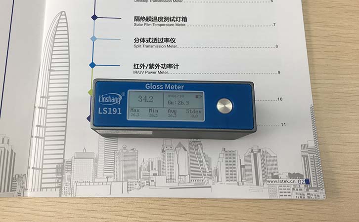玻璃的光泽度和雾度之间的关系和光泽度测量仪的选择