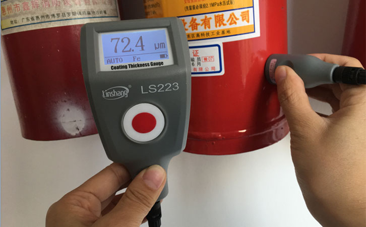 涂层测厚仪LS223测量灭火器 涂层测厚仪LS223测量灭火器