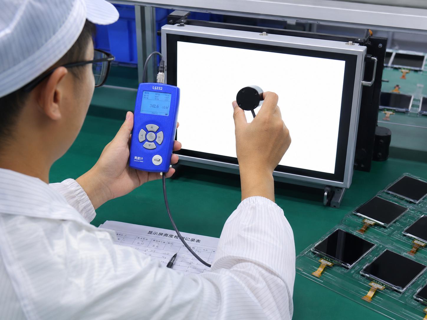 LS332亮度计在显示屏亮度检测中的应用：从测试方法到选型思路