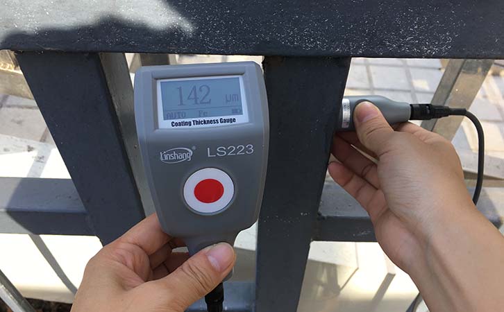涂层测厚仪测量钢材表面 涂层测厚仪测量钢材表面