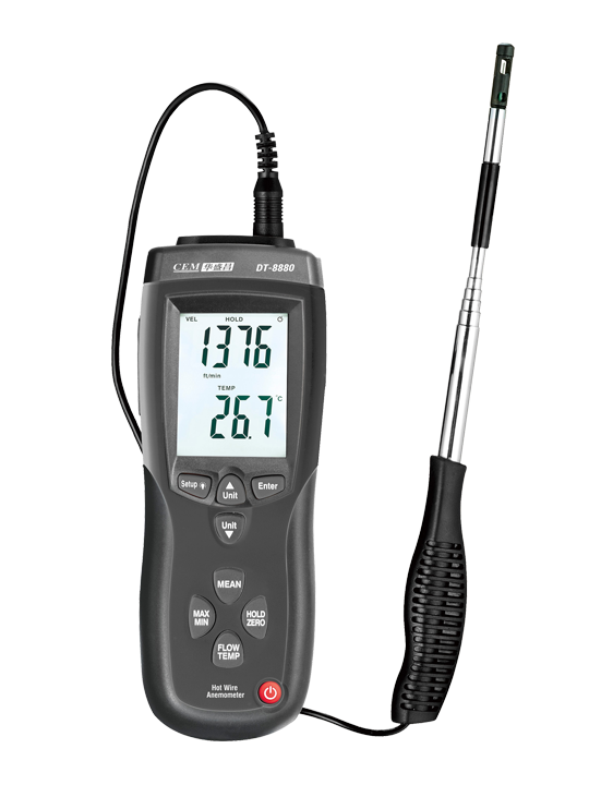 DT-8880 专业热敏式风速仪