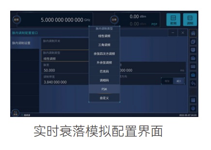 实时衰落模拟