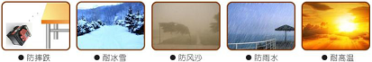 防尘、防水、防摔,环境适应性强
