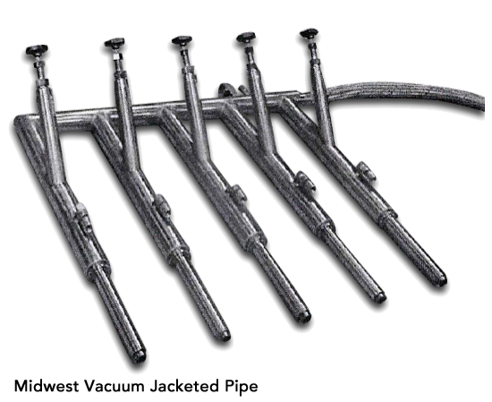 液氮真空管路 LN2 Vacuum Jacketed Pipe