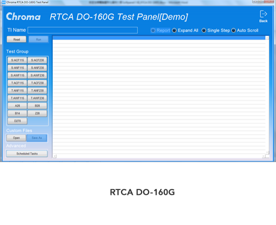 电脑图形化操作介面 SoftPanel Avionic Standards for RTCA DO-160G 图2