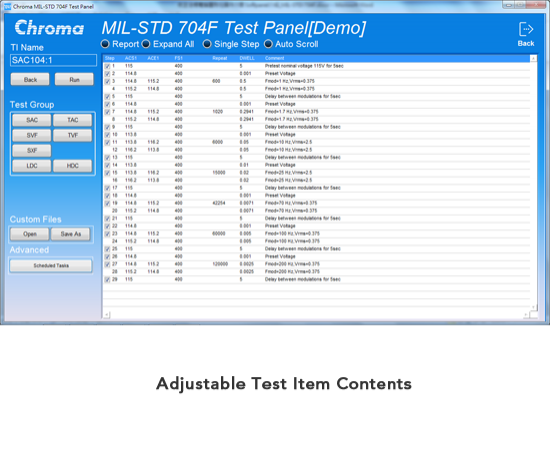 电脑图形化操作介面 SoftPanel Avionic Standards for MIL-STD-704F 图4