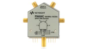 P9404C PIN 固态开关，100 MHz 至 18 GHz，SP4T