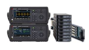 DAQ973SB 3插槽GPIB数据采集主机以及2个20通道开关模块和1个20通道多路复用器模块