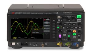 DSOX1202G 示波器：70/100/200 MHz，2 个模拟通道，内置波形发生器