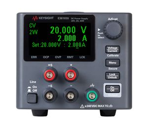 E36103B 直流电源，20V，2A，40W