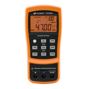 U1733C 100Hz/120Hz/1kHz/10kHz/100kHz 手持式 LCR 表