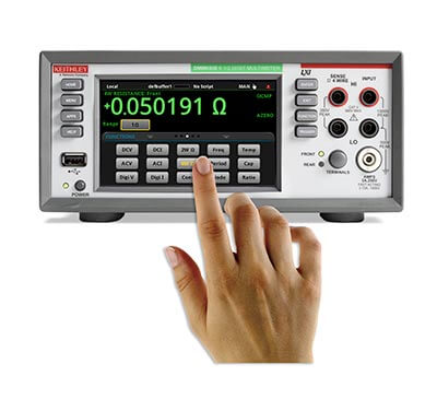 Keithley DMM6500 6.5 位数字万用表，带图形触摸屏