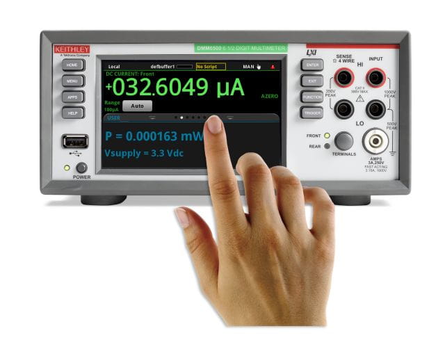 Keithley DMM6500 6.5 位数字万用表，带图形触摸屏 图6