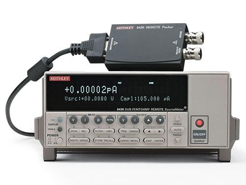 Keithley 6500、6430 系列高电阻/低电流静电计 图4