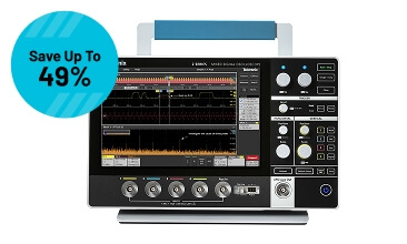 MSO24-EDU Oscilloscope Bundle: 70 MHz - 200 MHz, 4 Analog and 16 Digital Channels