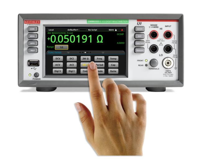 Keithley DMM6500 6.5 位数字万用表，带图形触摸屏 图3