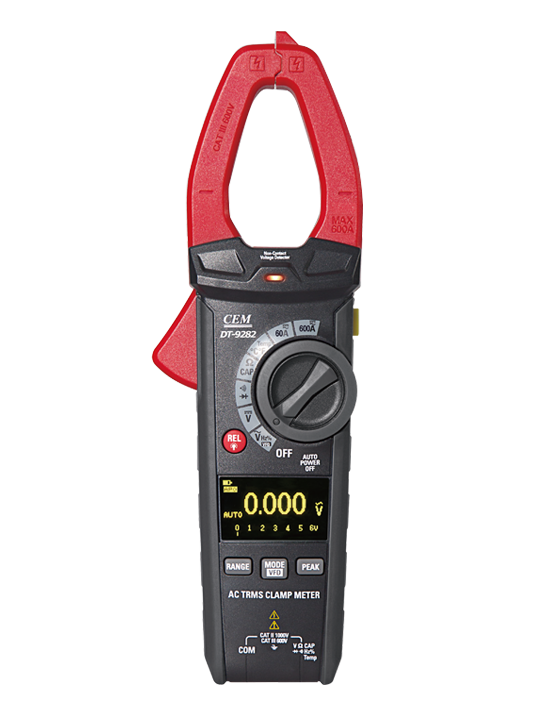 DT-9282 600A真有效值工业级数字钳形表