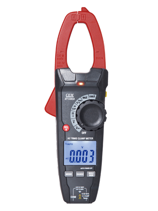DT-9380A 1000A真有效值工业级数字钳形表
