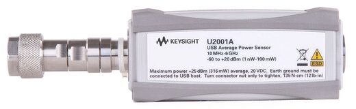 U2001A 10 MHz – 6 GHz USB 功率传感器