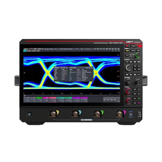 使用同样的高压探头EN-48000用UNI-T示波器跟Agilent 示波器测量的RMS电压存在较大差异?