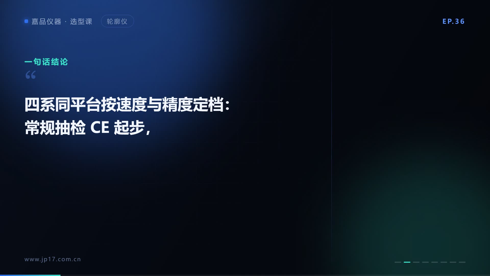 轮廓仪怎么选？CE/CF/CQ/FD 四系定档
