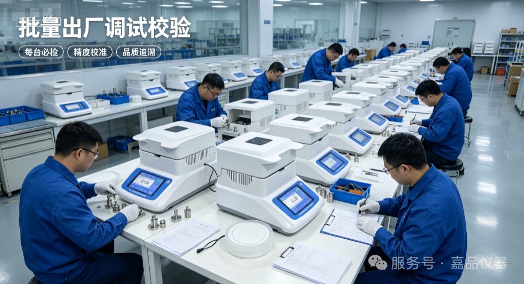 嘉品JP17 卤素快速水分测定仪,快速水分检测,含水率检测标配利器